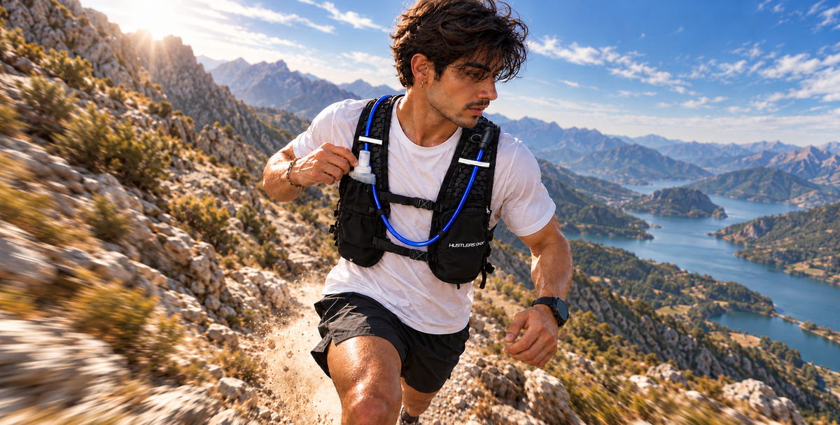Hustlers Only running apparel and gear