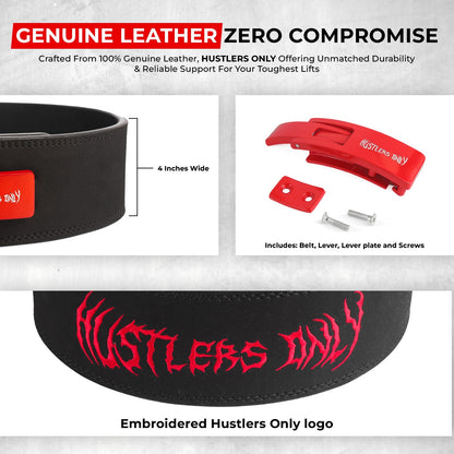 Infinity 10mm Weightlifting Lever Belt