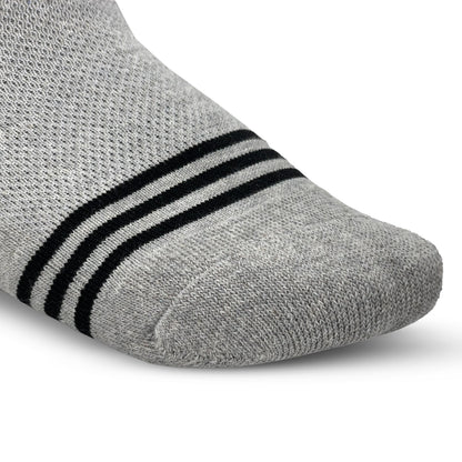 Ankle Crew Socks - Grey