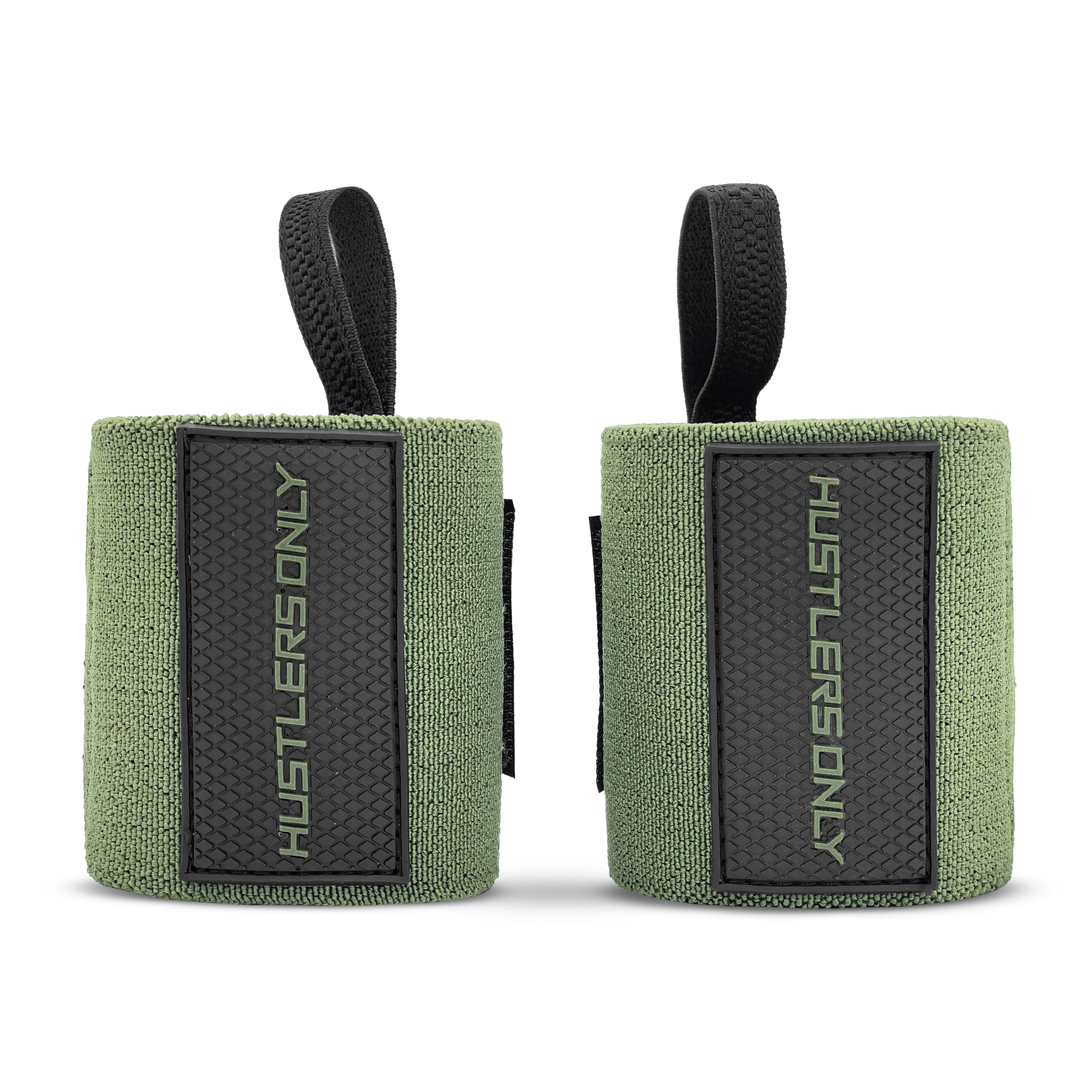 Powerlifting Wrist Wraps - Olive