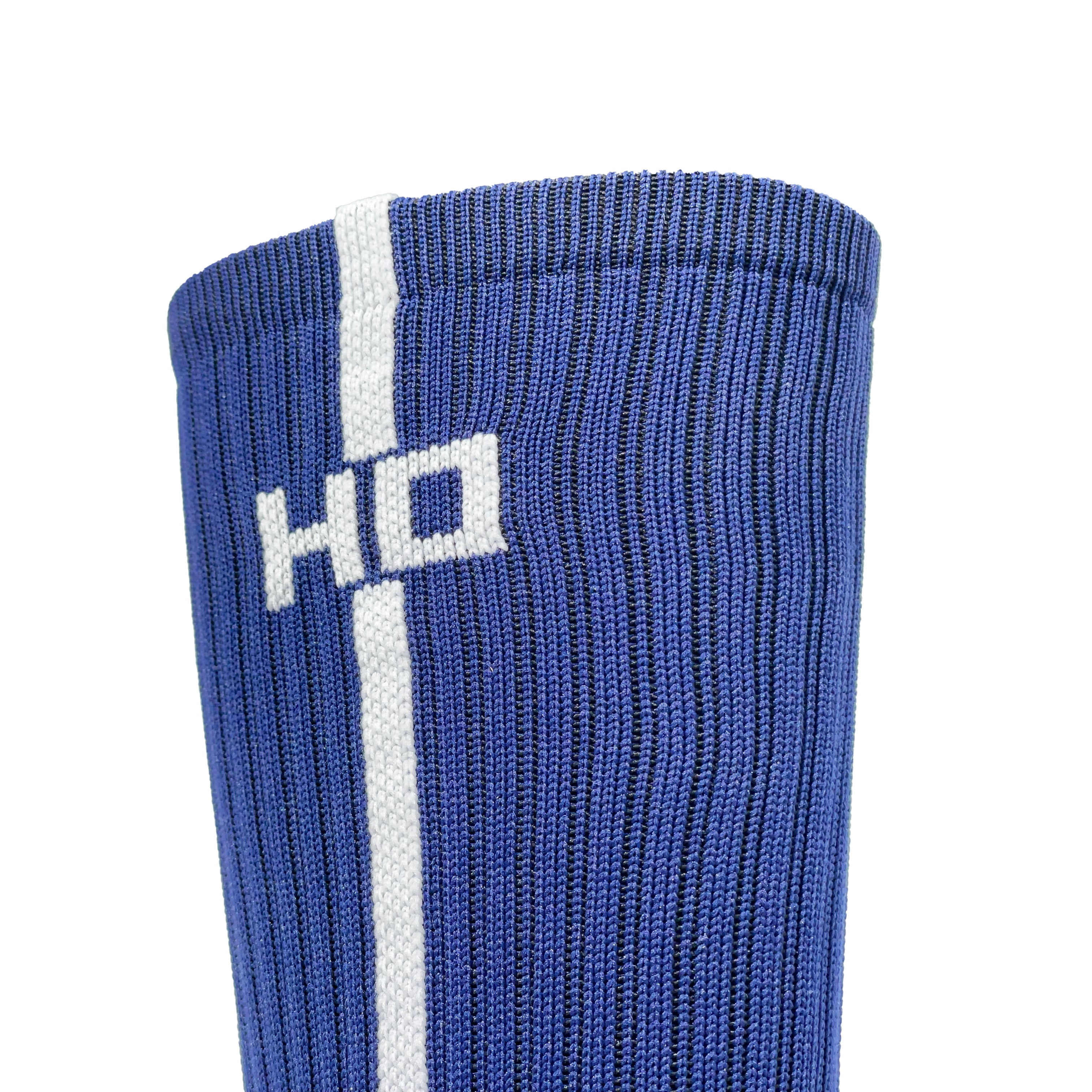 Merino Ultra Socks - Blue & White
