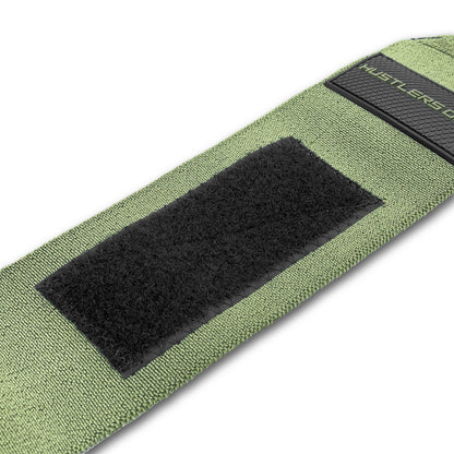 Powerlifting Wrist Wraps - Olive