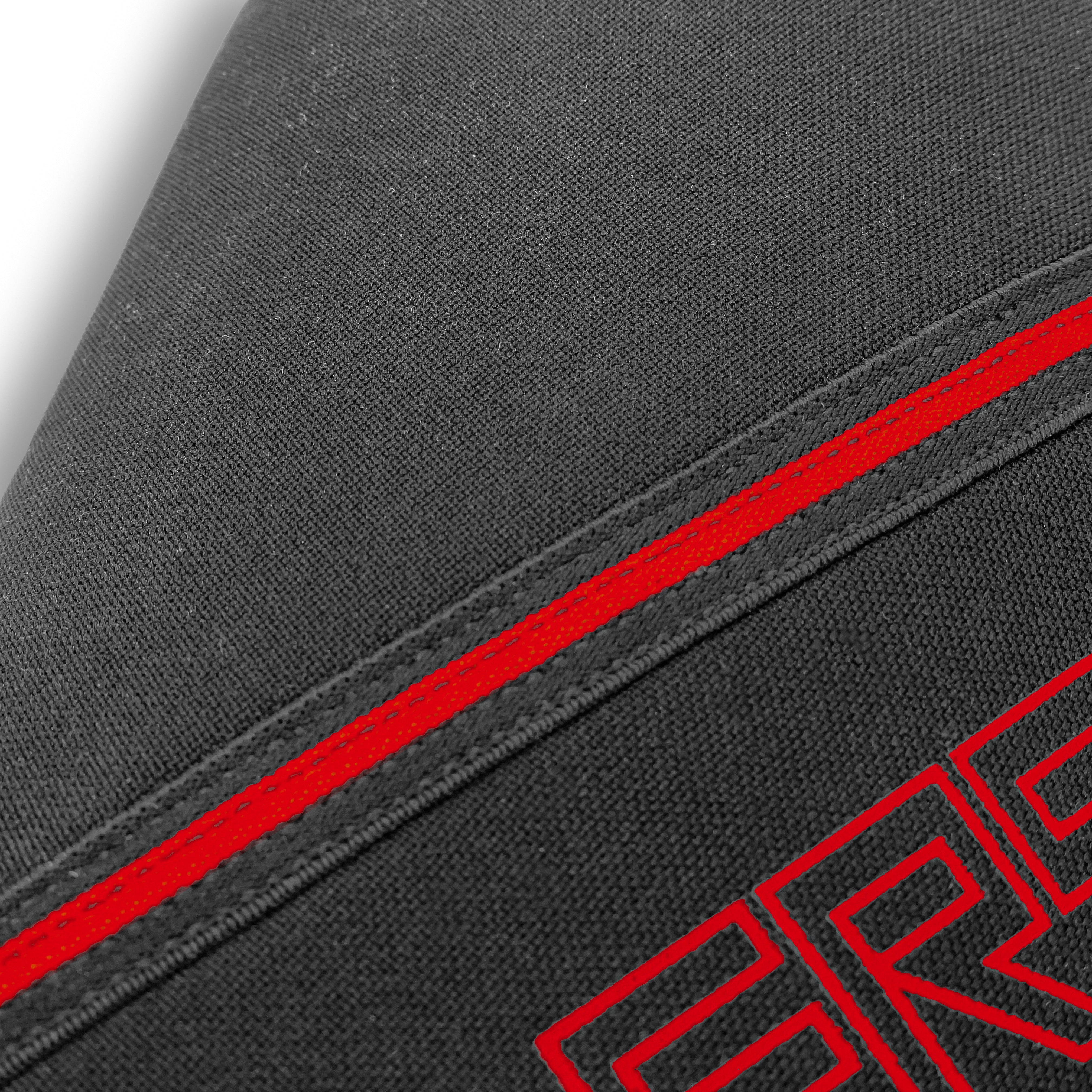 Powerlifting Knee Sleeves - 7mm Red