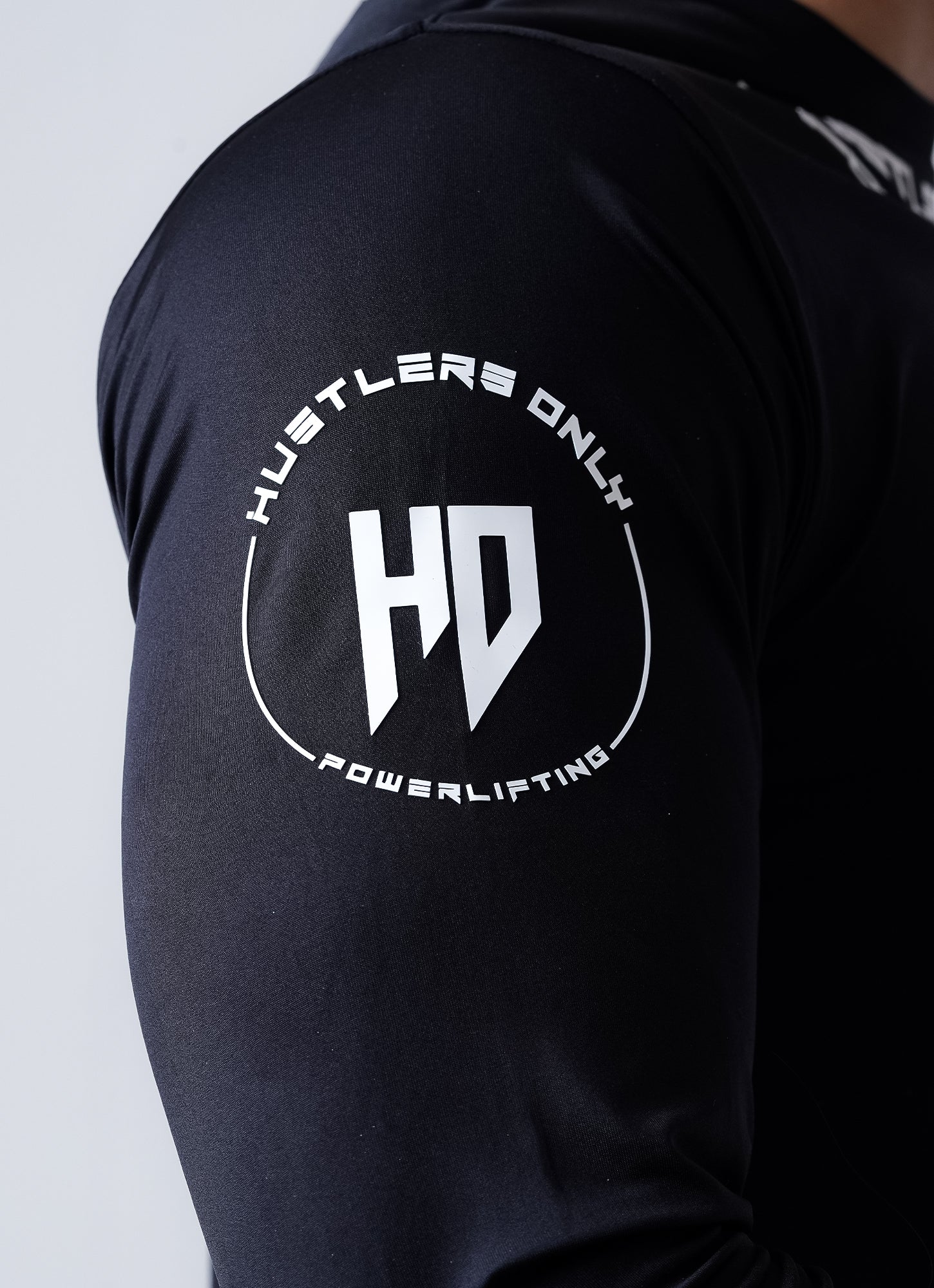 Powerlifting Full Sleeves Shirt - Black