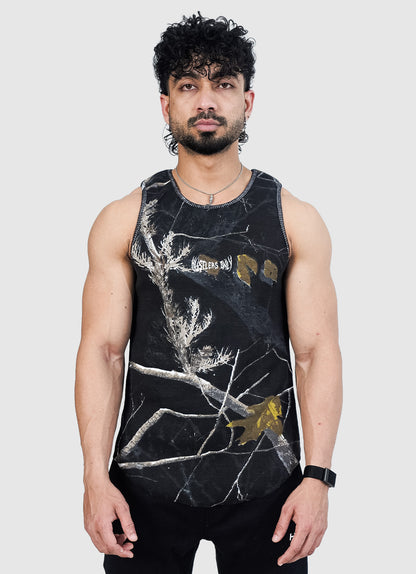 Ribbed Tank - Dark Woodland