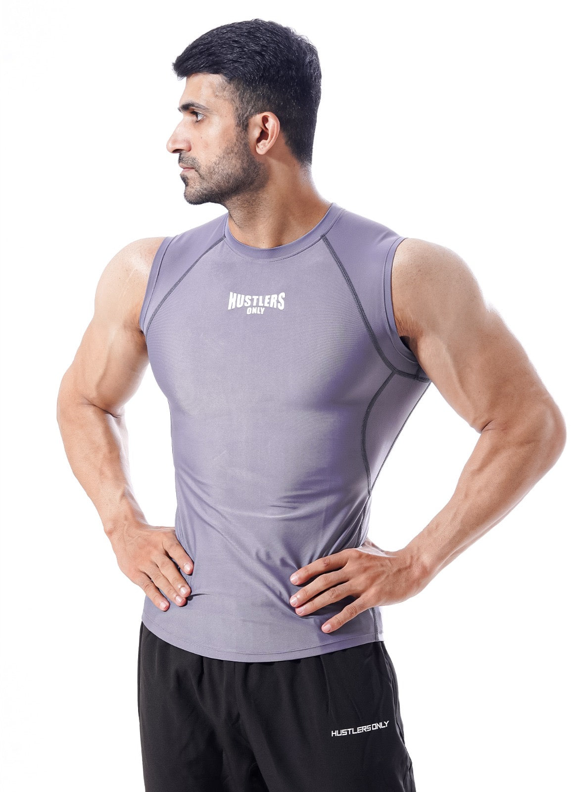 Apex Compression Cut Offs - Grey