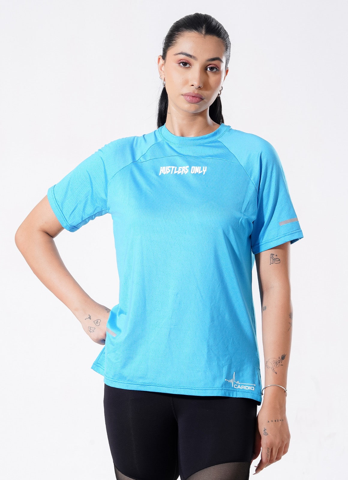 Crest Cardio Tshirt - Blue