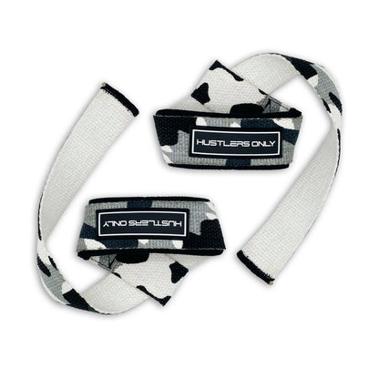 Lifting Straps - White Camo