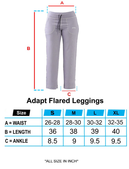 Adapt Flared Leggings - Grey