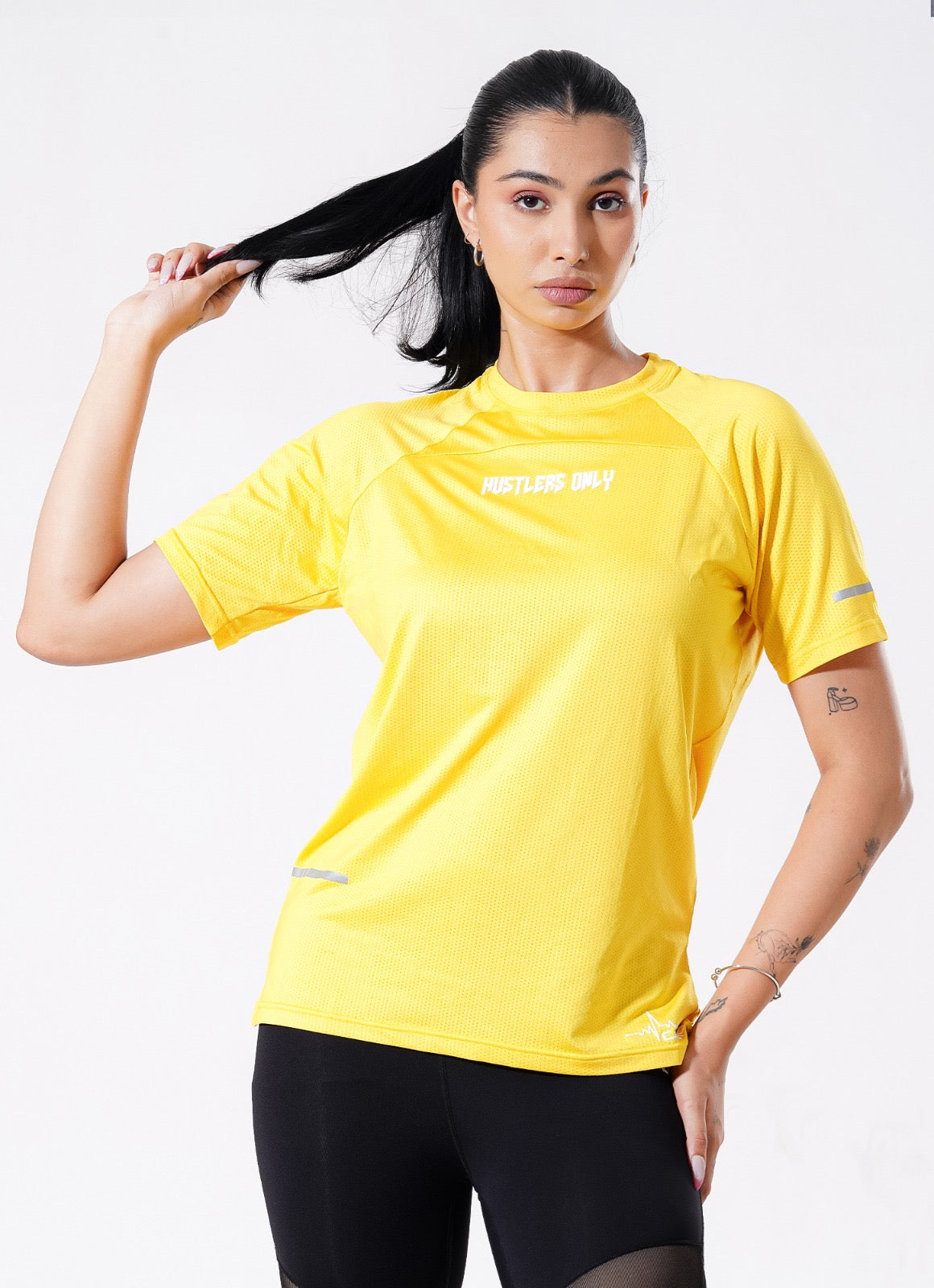 Crest Cardio Tshirt - Mustard