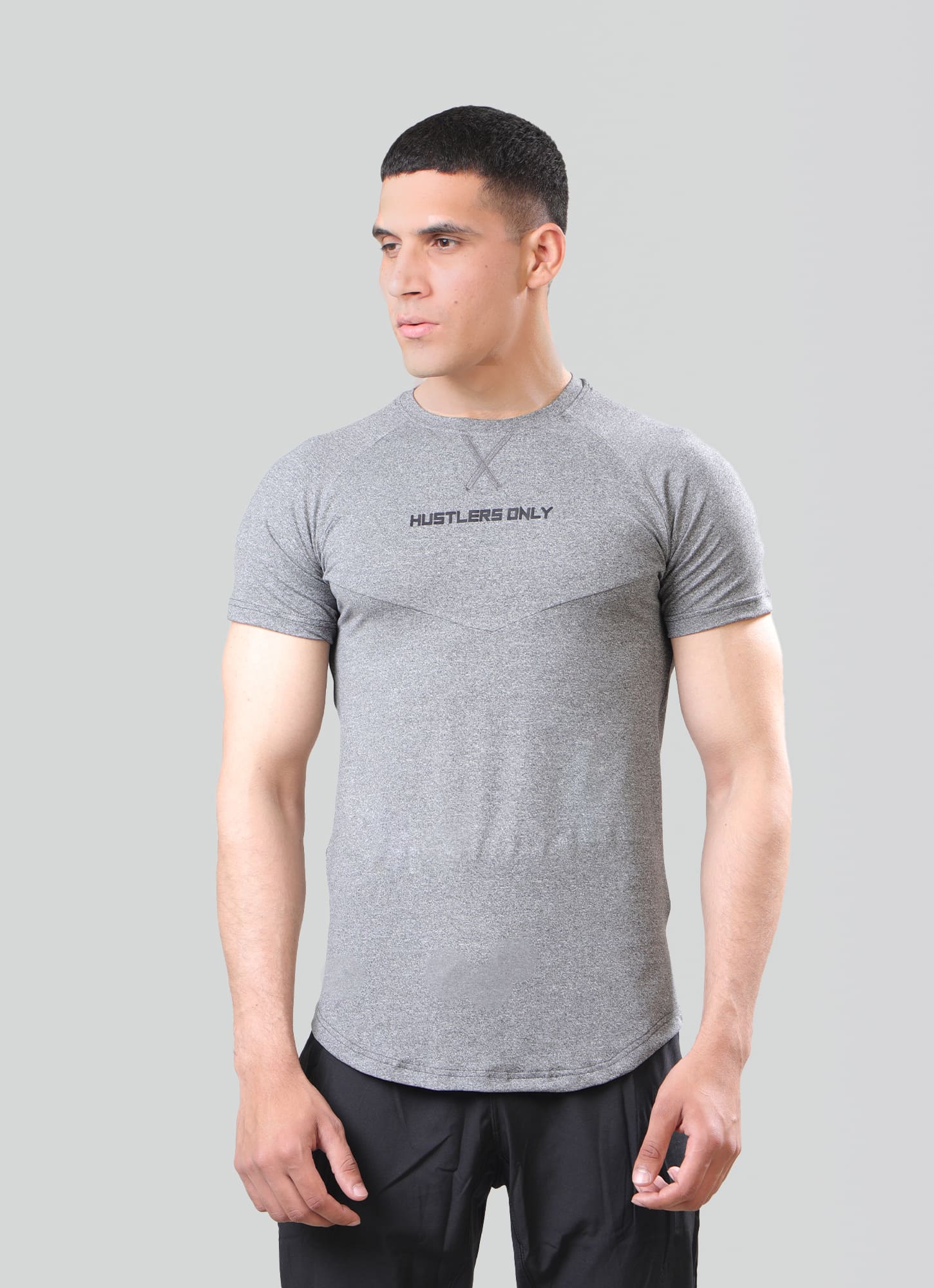 Ace Dryflex Gray Gym T-shirt For Men | HustlersOnlyPK