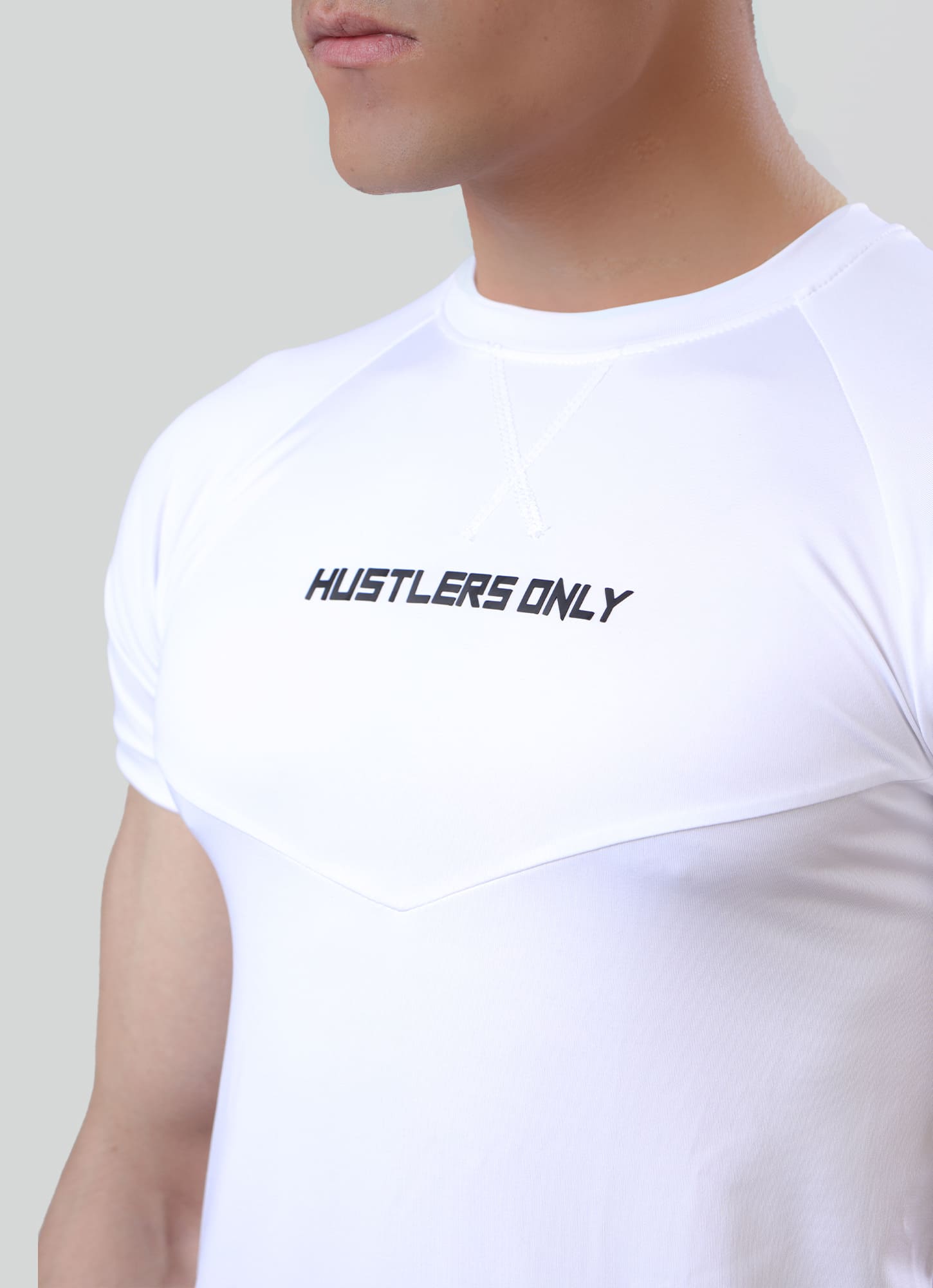 Ace Dryflex White Gym T-shirt For Men | HustlersOnlyPK