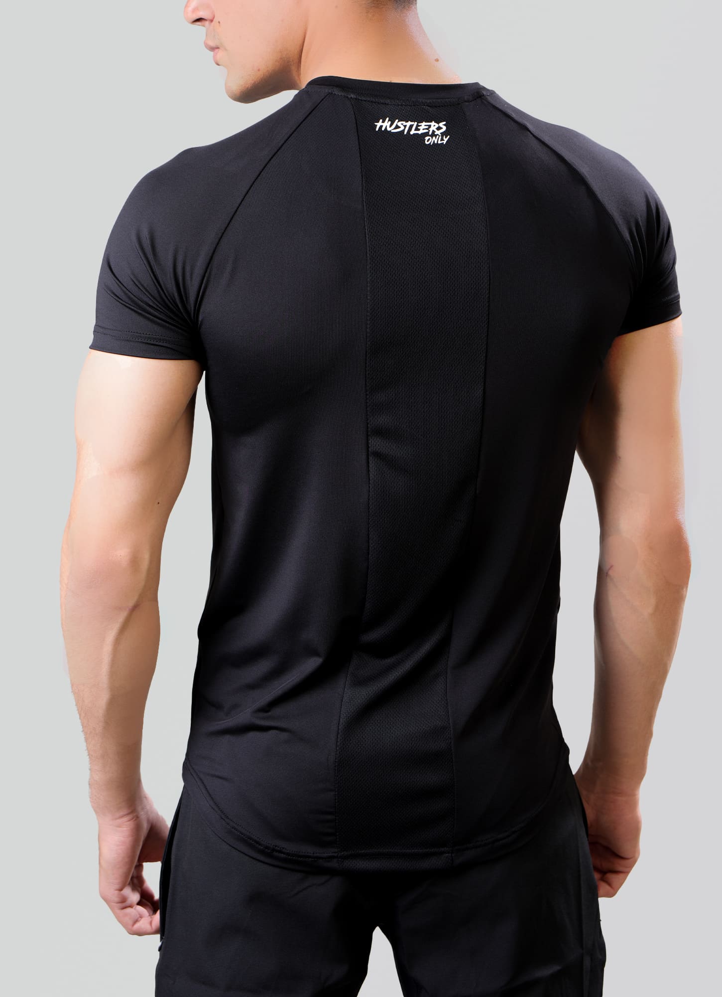 Ace Dryflex Black Gym T-shirt for Men | HustlersOnlyPK