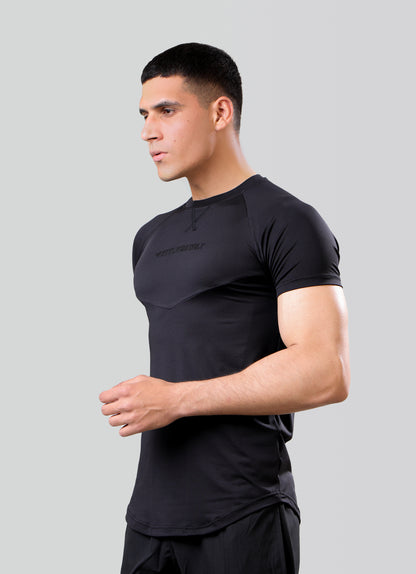 Ace Dryflex Black Gym T-shirt for Mens | HustlersOnlyPK