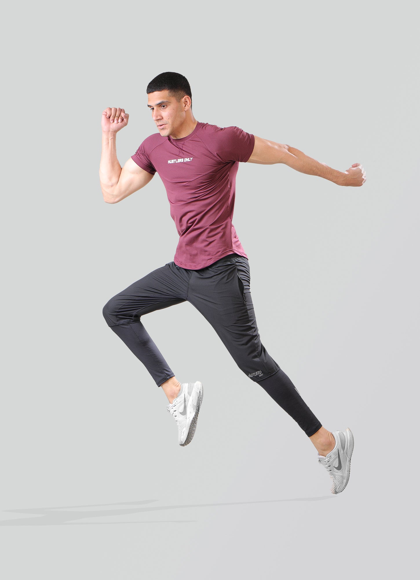 Ace Dryflex Maroon Gym T-shirt For Men | HustlersOnlyPK