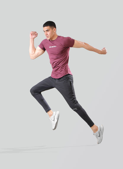 Ace Dryflex Maroon Gym T-shirt For Men | HustlersOnlyPK