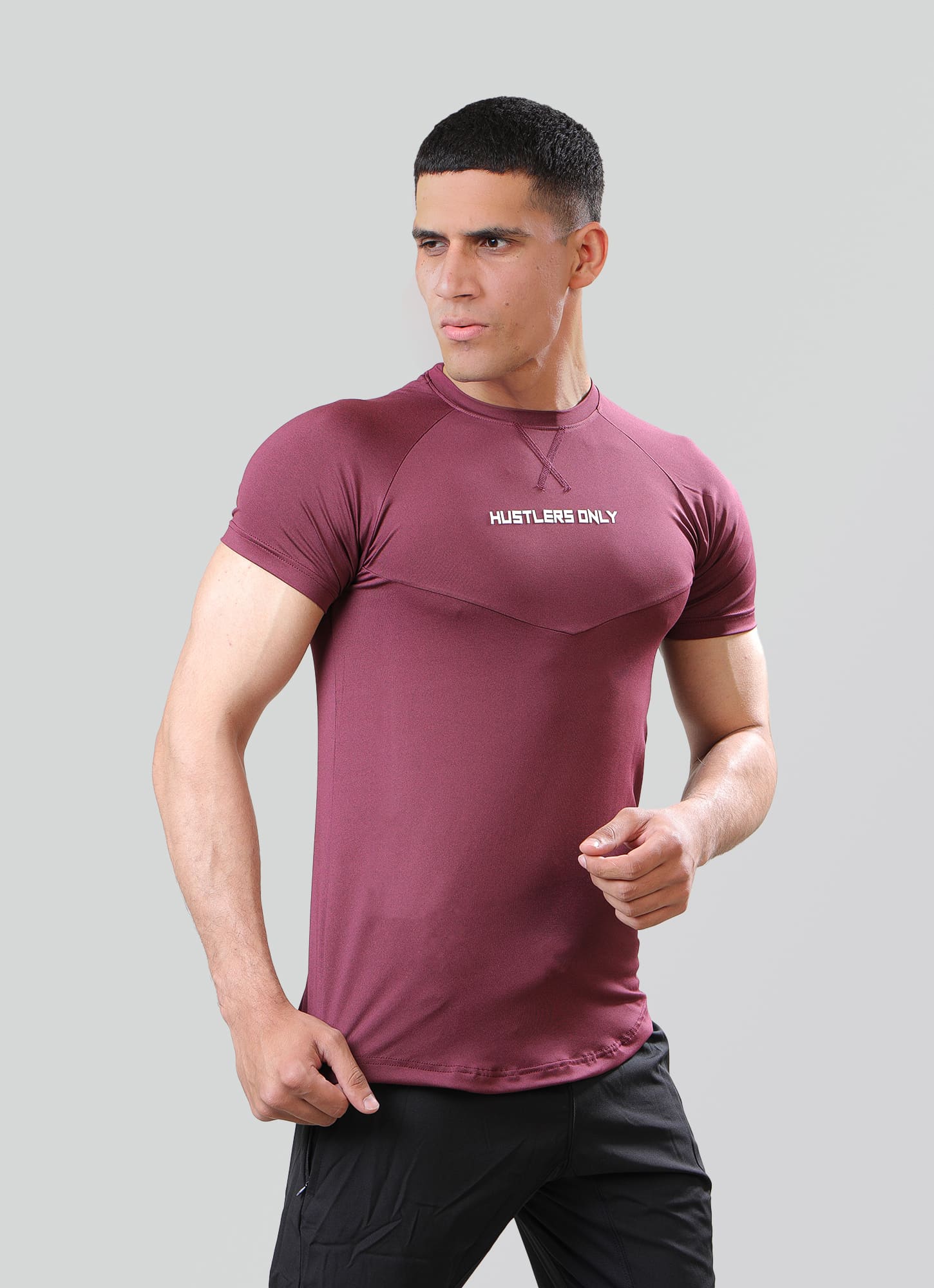 Ace Dryflex Maroon T-shirt For Men | HustlersOnlyPK