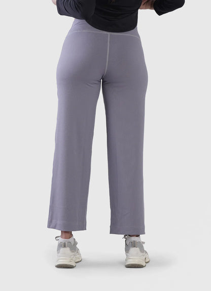 Grey Adapt Flared Seamless Leggings | HustlersOnlyPK