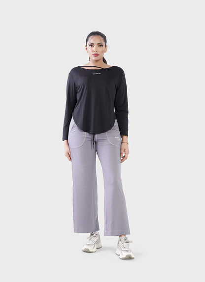 Grey Seamless Leggings for Women | HustlersOnlyPK