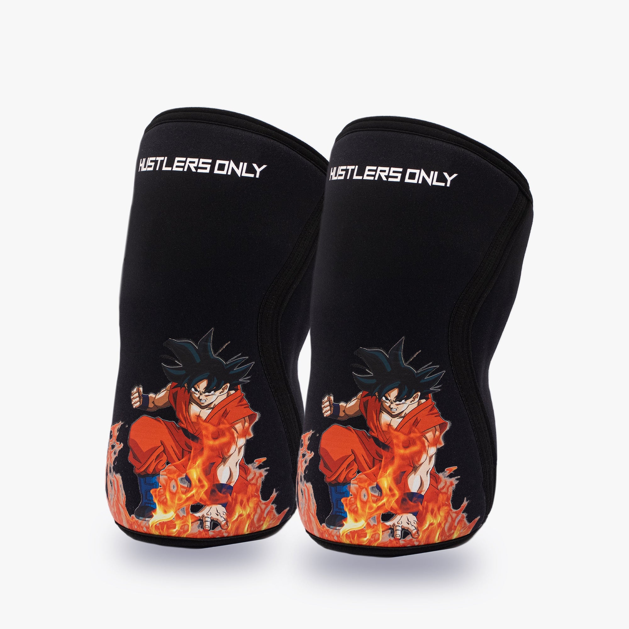 Anime Knee Sleeves 7mm GokuFire For Knee Support | HustlersOnlyPK