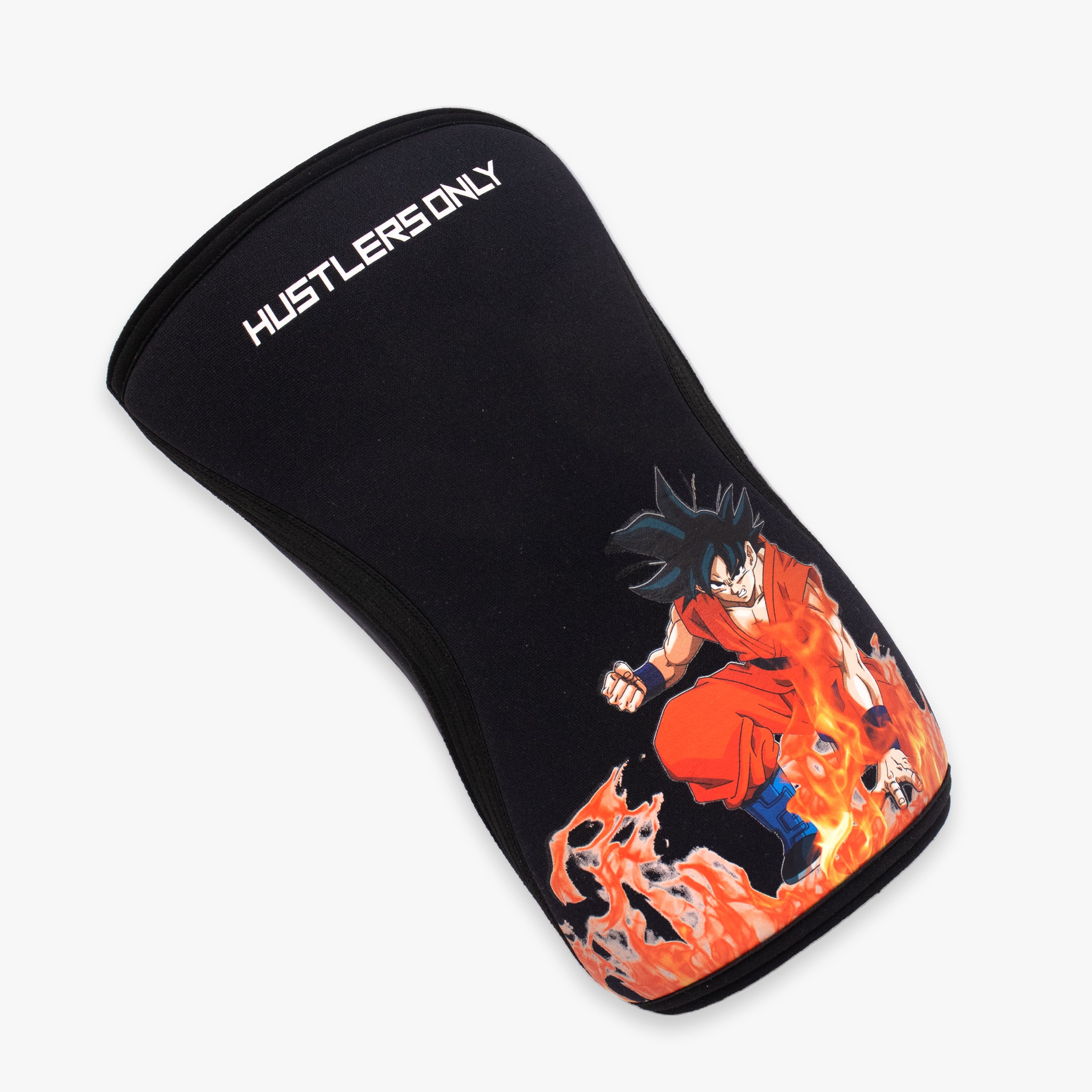 Anime Knee Sleeves 7mm GokuFire For Weightlifting | HustlersOnlyPK