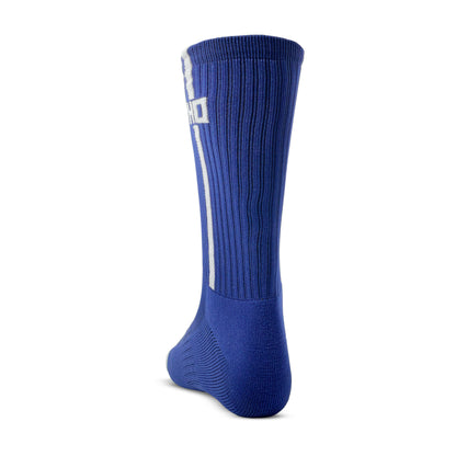Merino Ultra Socks - Blue & White