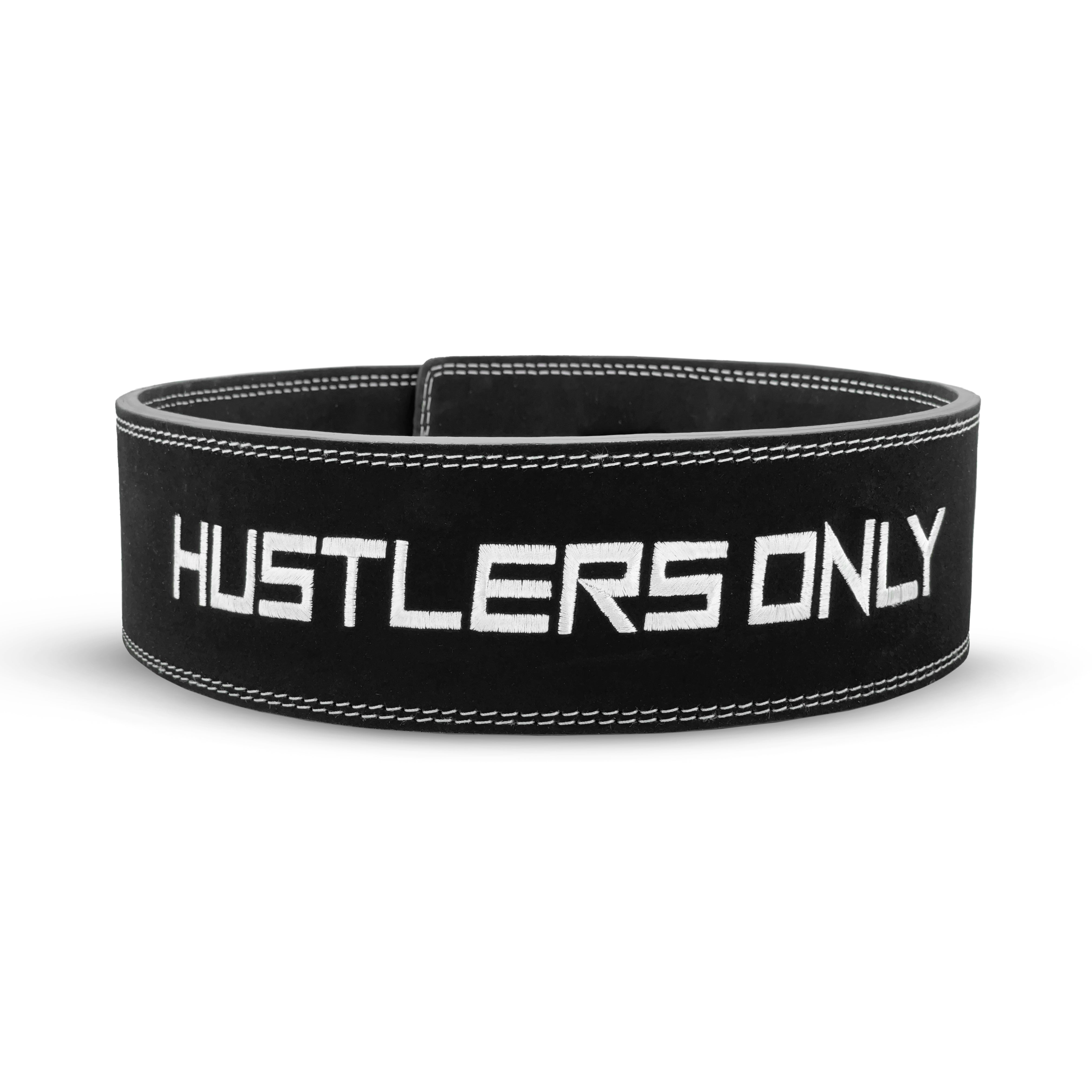 10mm Pro Suede Weightlifting Lever Belt - Black