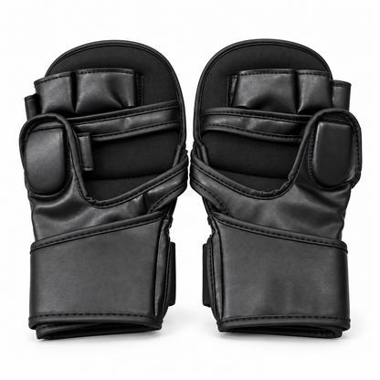 MMA Sparring Gloves - Black & Yellow