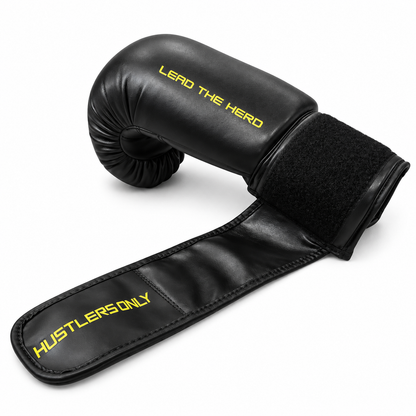 Boxing Gloves - Black & Yellow