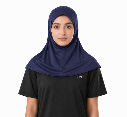 Sports Hijab - Navy
