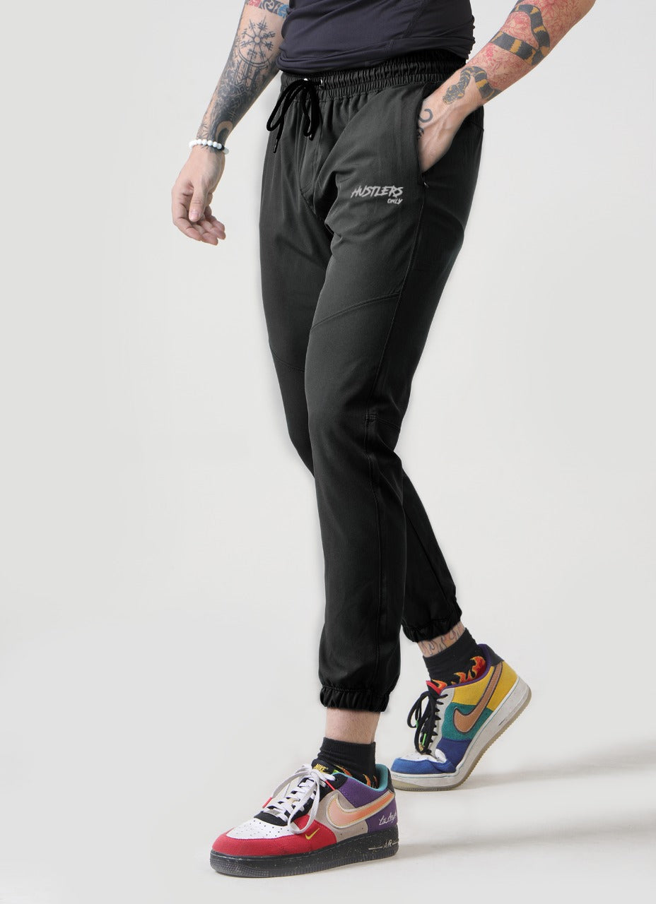 Comfort Black Joggers for Mens | HustlersOnlyPK