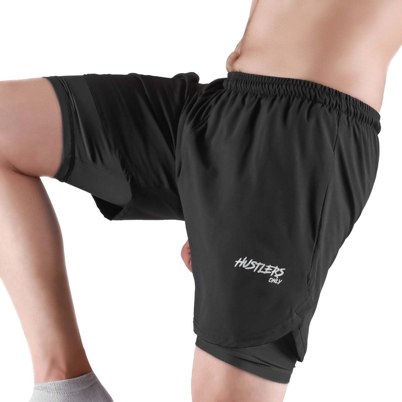 Compression Mens Shorts for Gym | HustlersOnlyPK