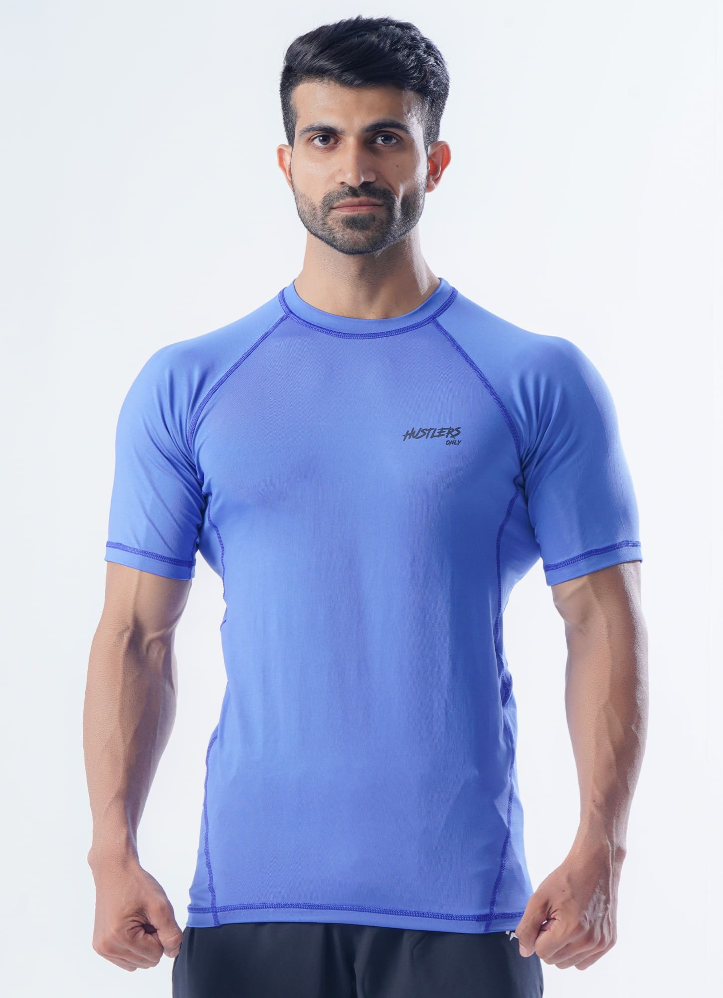 Blue Core Compression T-shirt For Men | HustlersOnlyPK