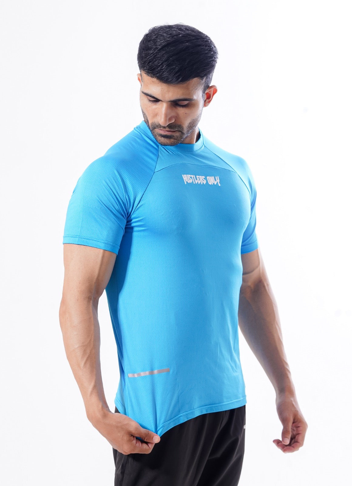 Blue Crest Cardio T-shirt For Men | HustlersOnlyPK