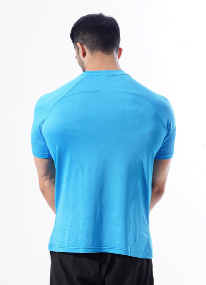 Blue Crest Cardio T-shirt For Men | HustlersOnlyPK