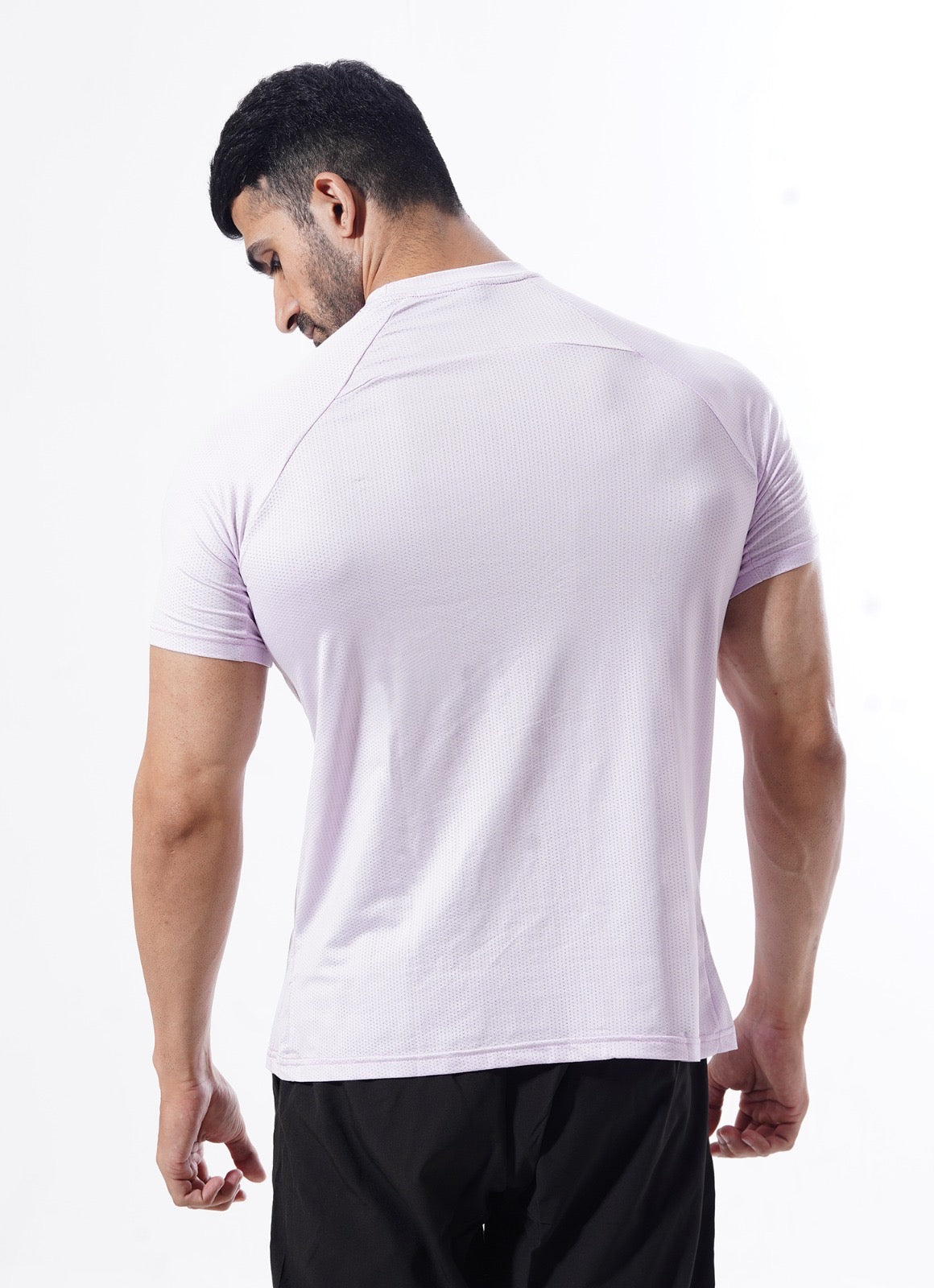 Lavender Crest Cardio T-shirt For Men | HustlersOnlyPK
