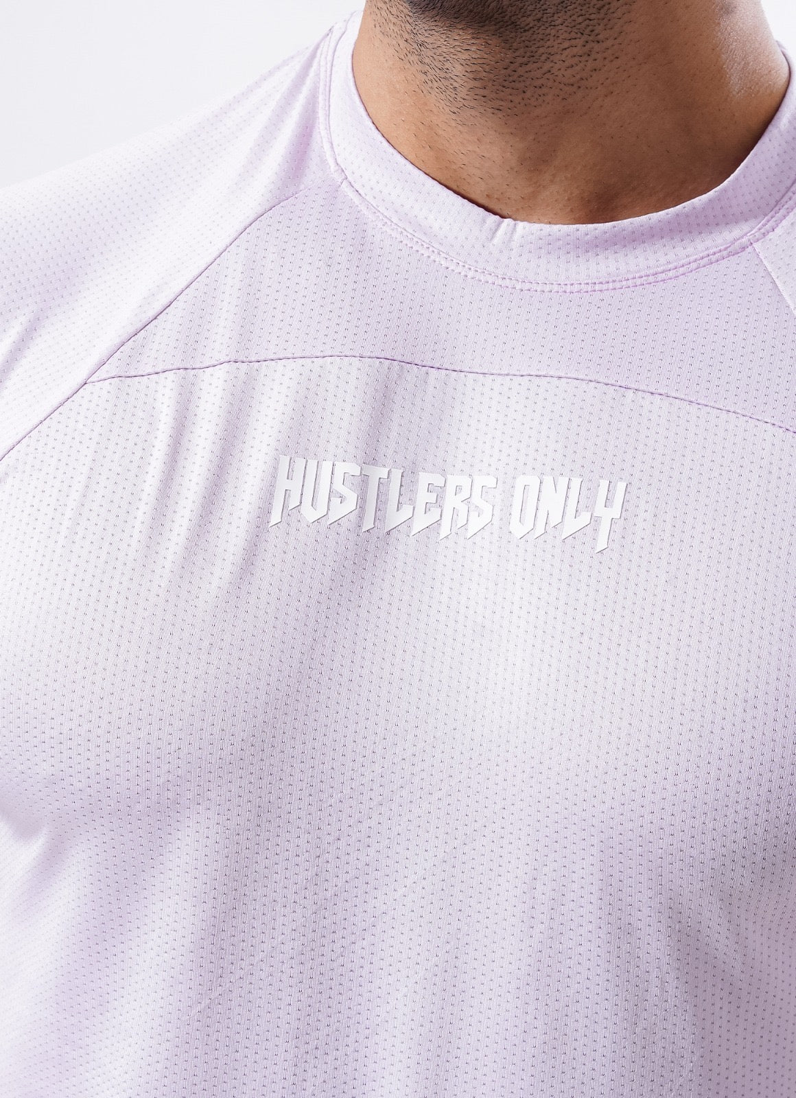 Lavender Crest Cardio T-shirt For Gym | HustlersOnlyPK