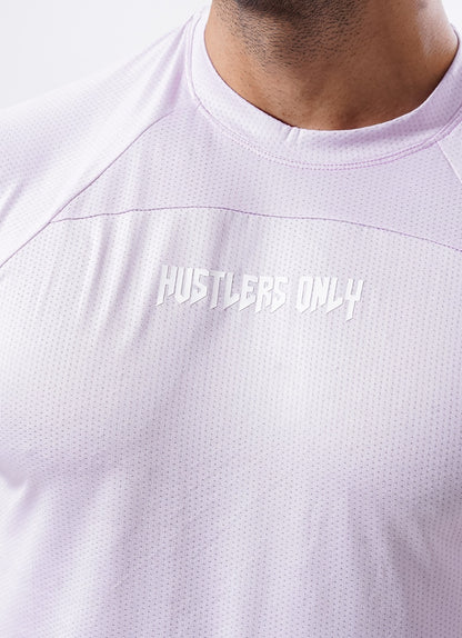 Lavender Crest Cardio T-shirt For Gym | HustlersOnlyPK