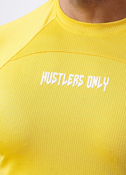 Mustard Crest Cardio Tshirt For Men | HustlersOnlyPK