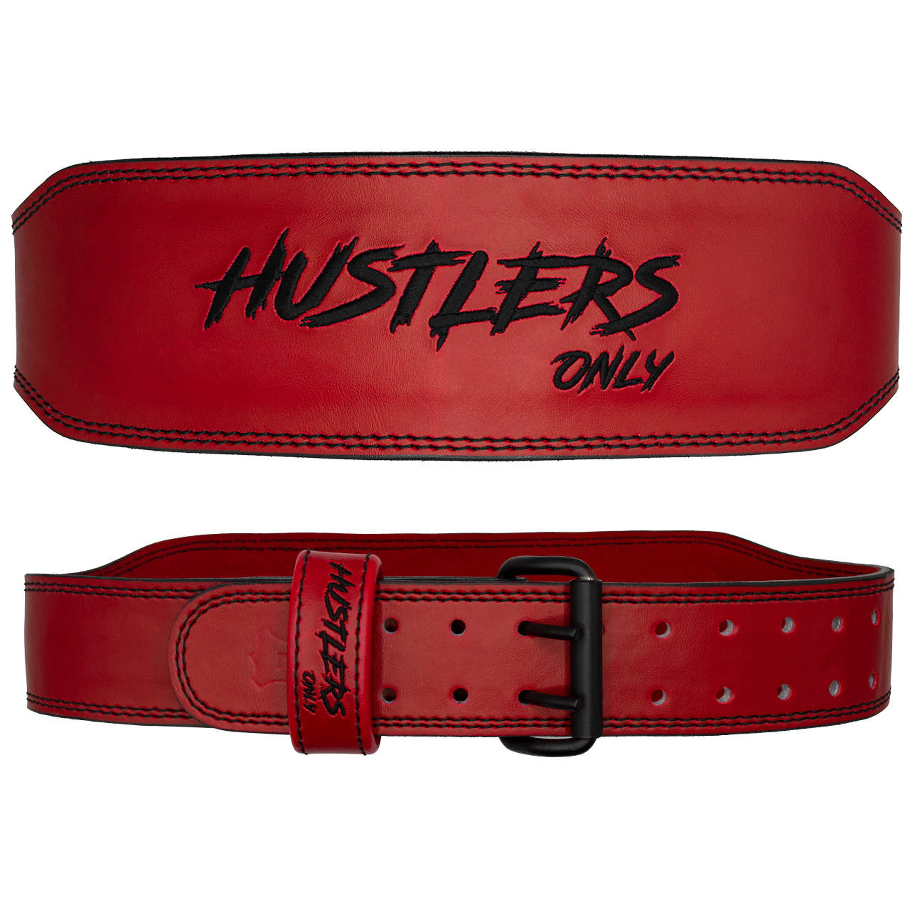 Weightlifting Prong Belt - Red