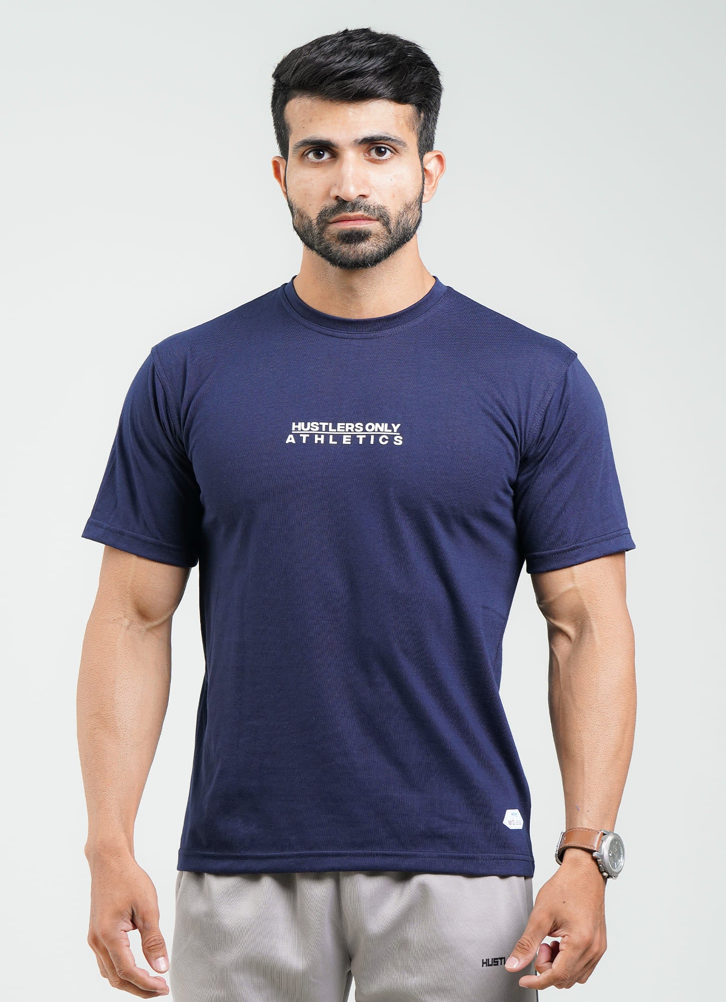 Don't Stop Loose Fit T-Shirt Navy for Mens | HustlersOnlyPK