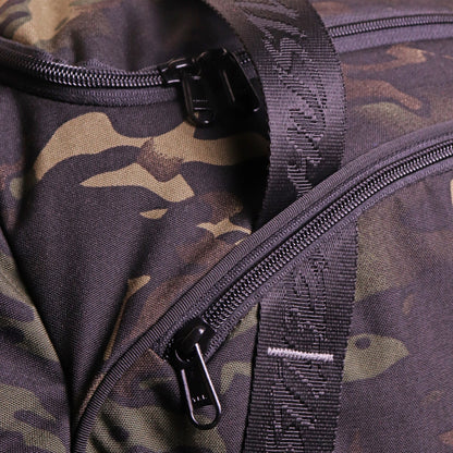Durable Zip and Camo fabric for duffel bag | Hustlers Only PK