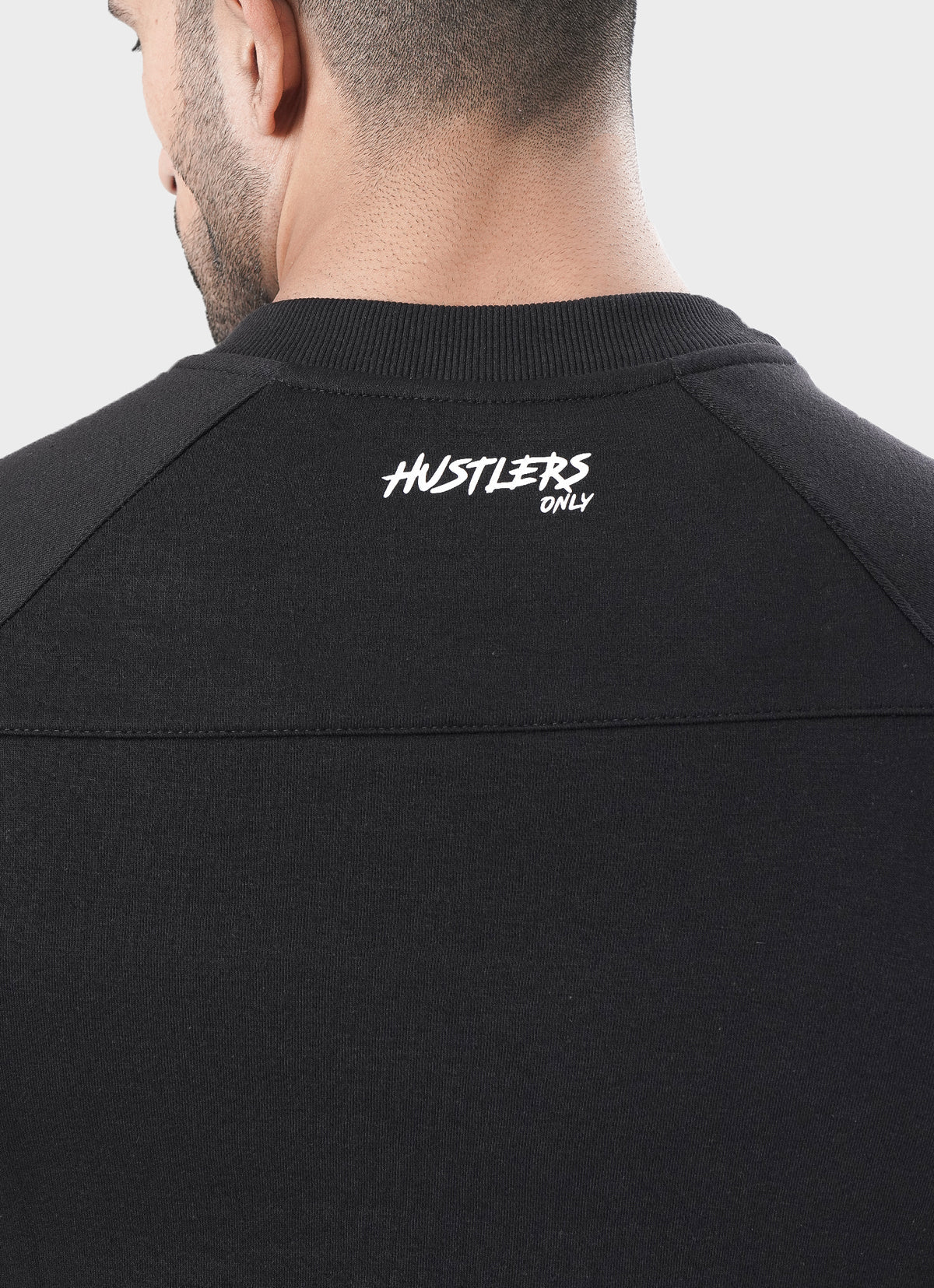 Everyday Black Jumper for Mens | HustlersOnlyPK