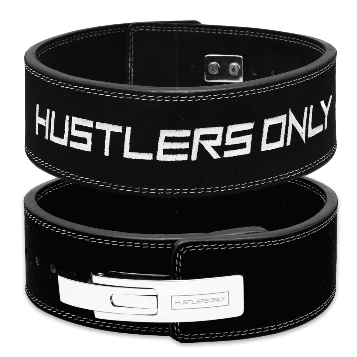 10mm PRO Suede Weightlifting Lever Belt Black