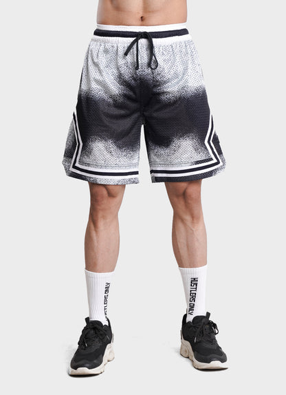 Graffiti Diamond Gym Shorts | HustlersOnlyPK