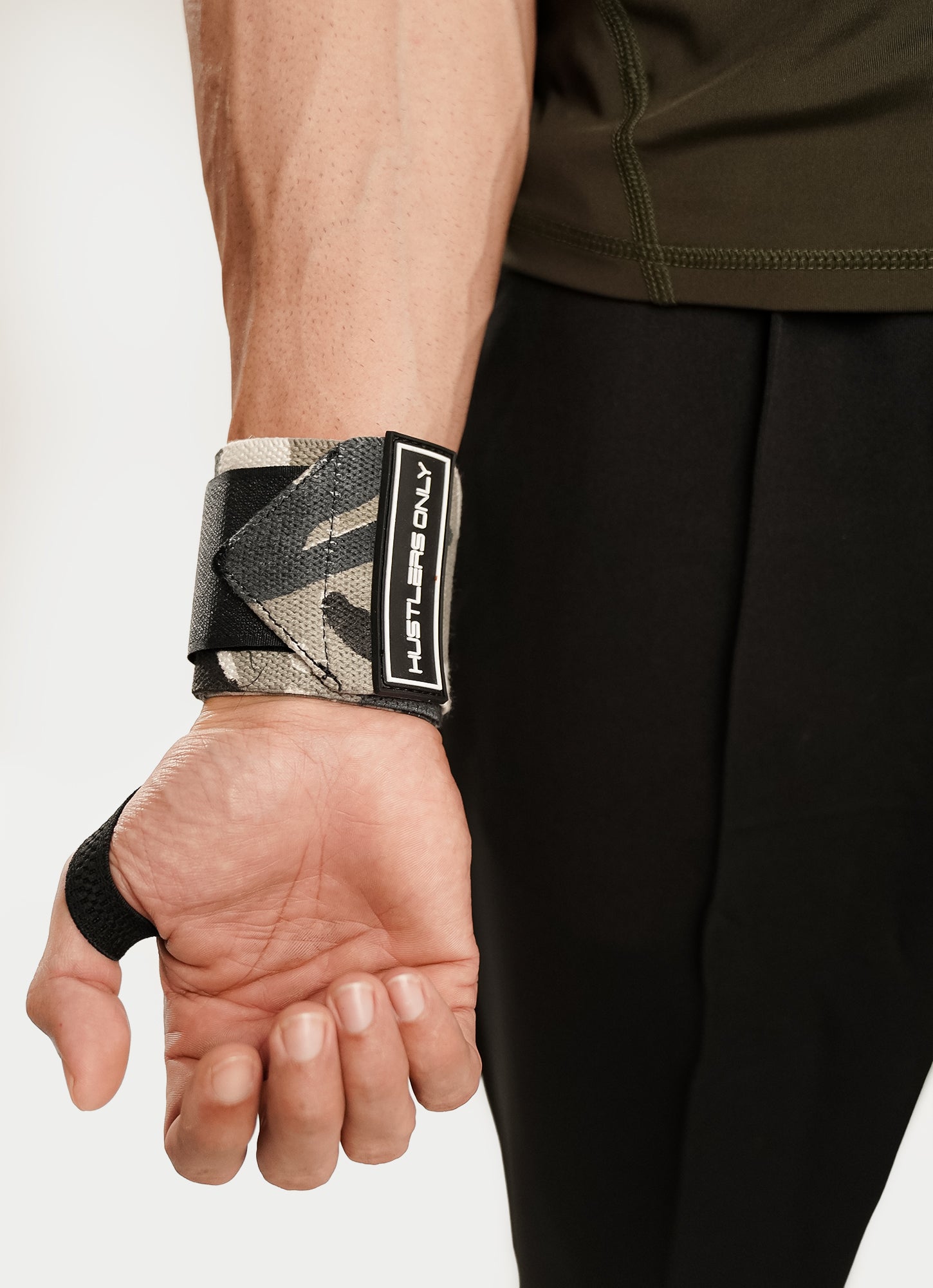 Wrist Wraps - White Camo