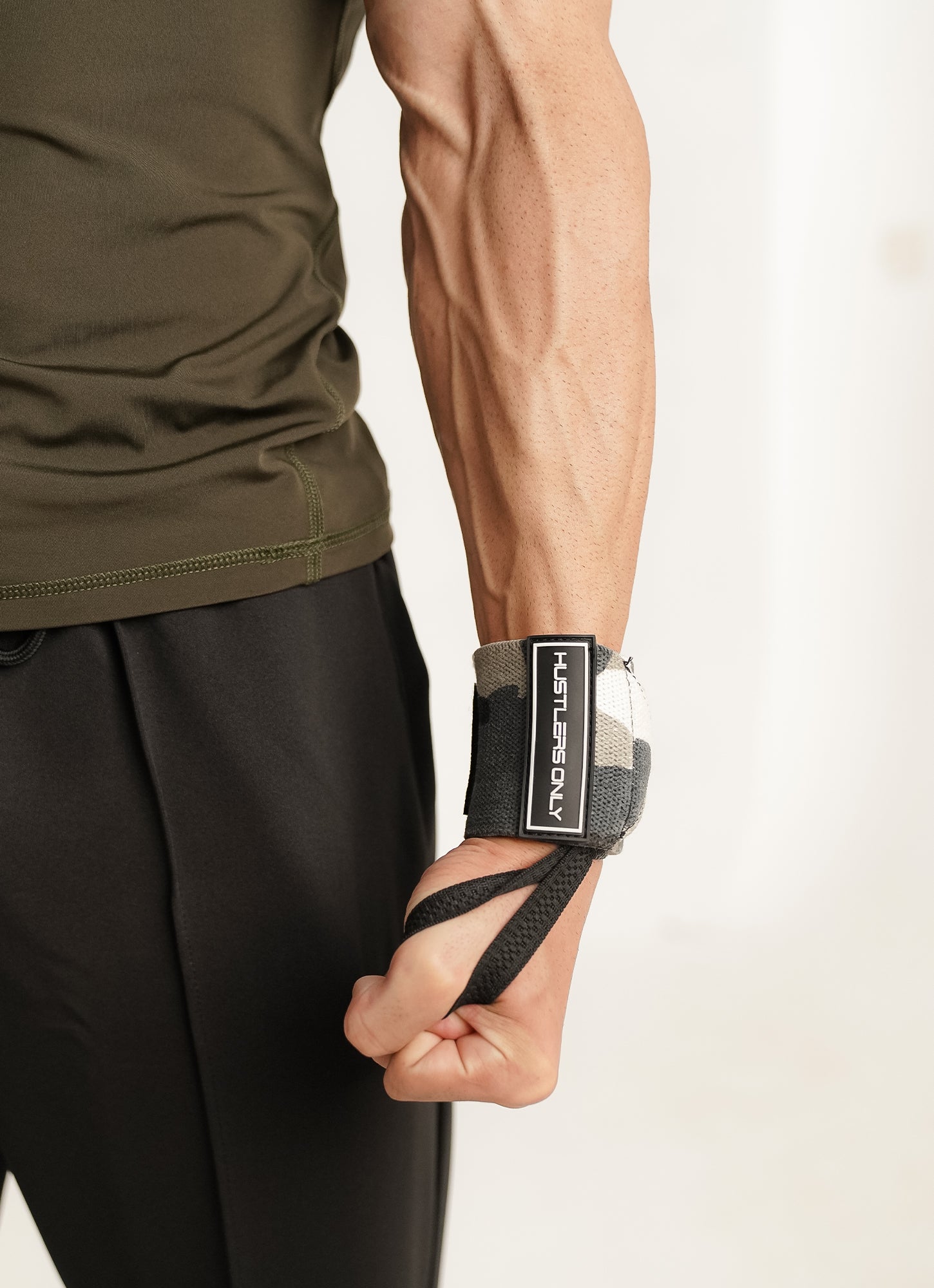 Wrist Wraps - White Camo