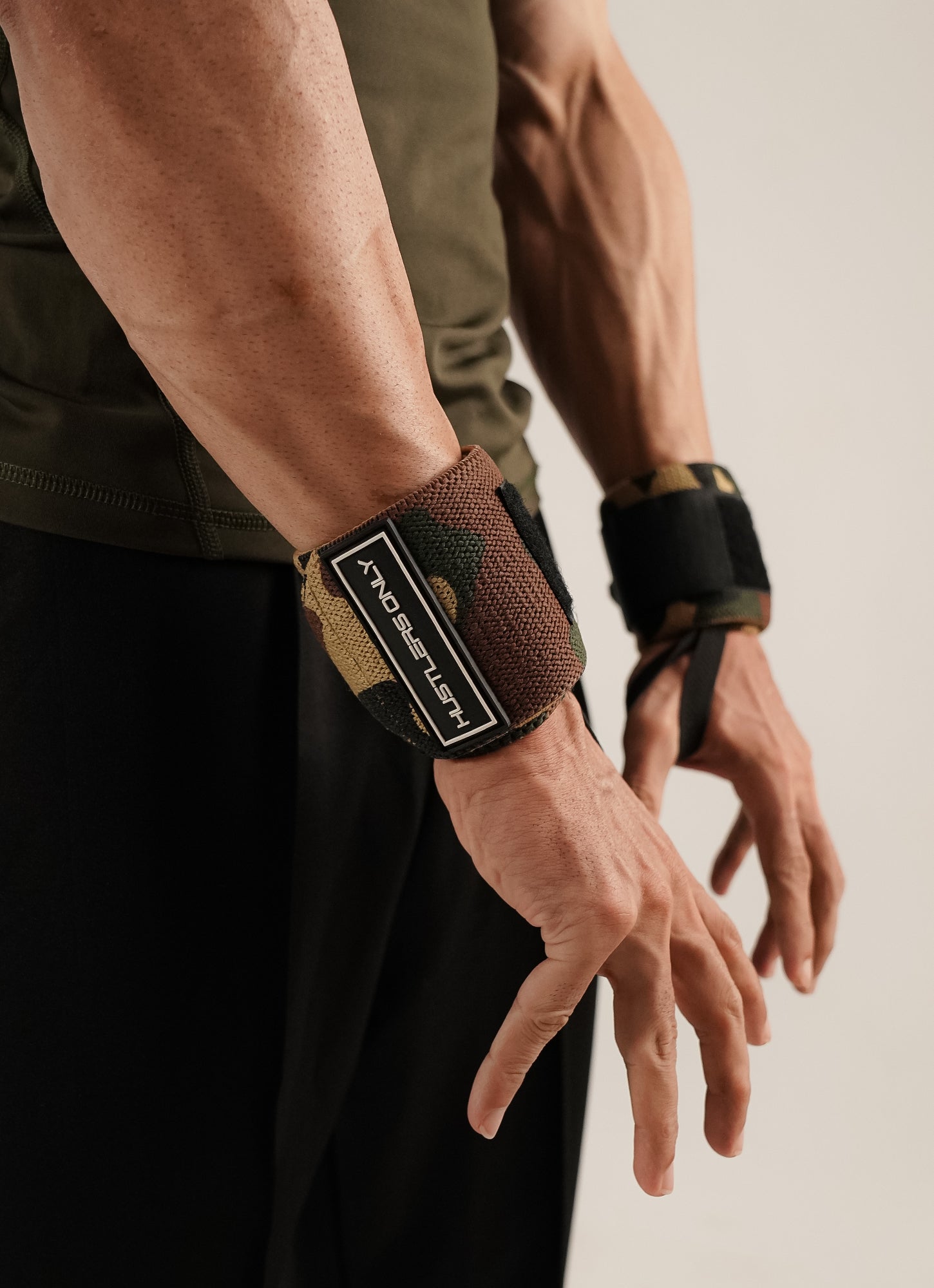 Wrist Wraps - Green Camo