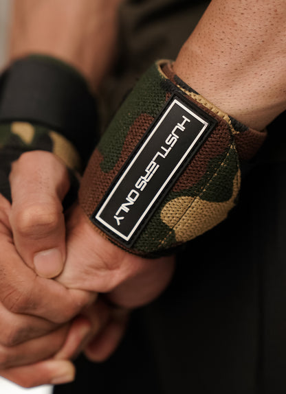 Wrist Wraps - Green Camo