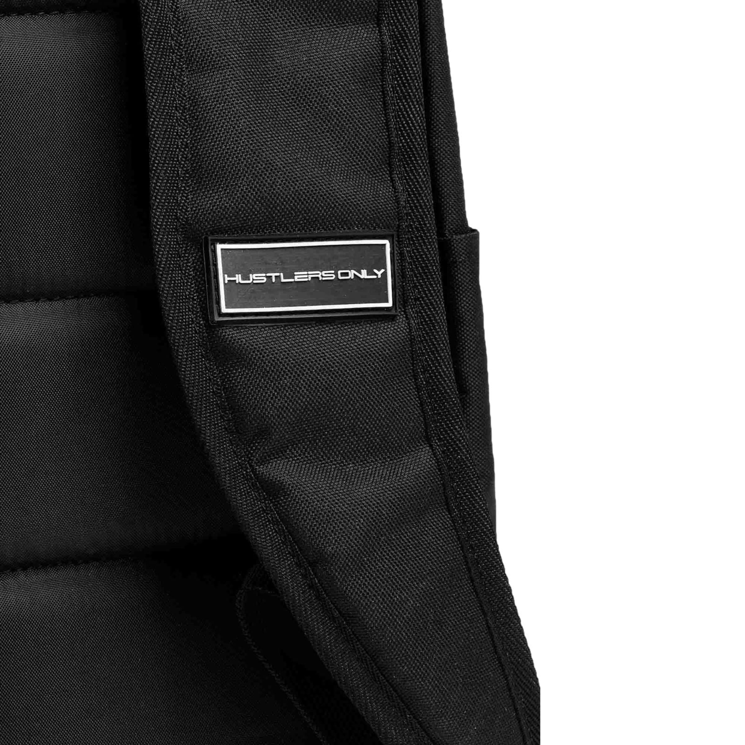 Heritage Black Backpack | HustlersOnlyPK